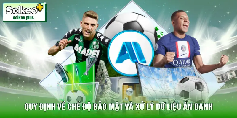 Quy định về chế độ bảo mật và xử lý dữ liệu ẩn danh